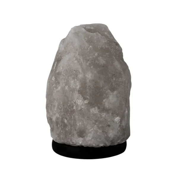 Natural Grey Salt Lamp