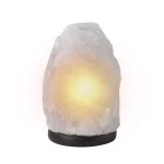 Natural White Salt Lamp - Image 2