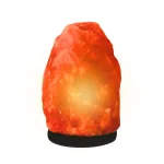 Natural Ruby Red Salt Lamp - Image 2