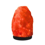 Natural Ruby Red Salt Lamp
