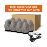 Natural Grey Salt Lamp - Image 4