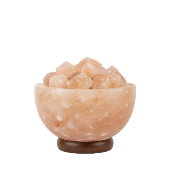 Himalayan Pink Fire Bowl Salt Lamp