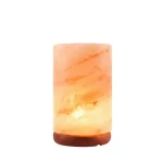 Himalayan Pink Cylinder Salt Lamp - Image 2