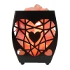 Wrought Iron Heart Glow Lamp